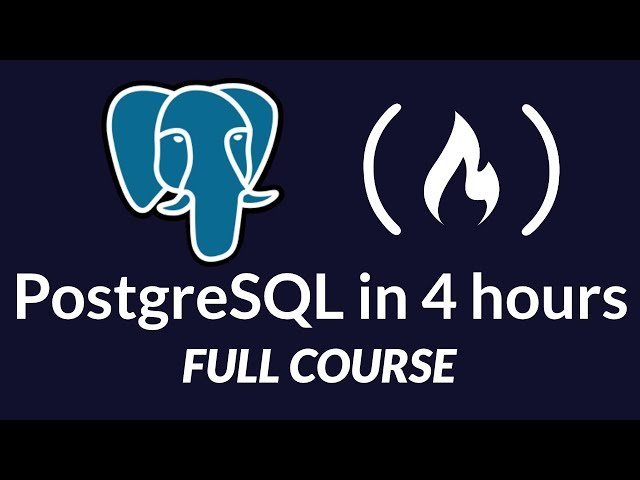 Learn PostgreSQL Tutorial – Full Course for Beginners in 2024|