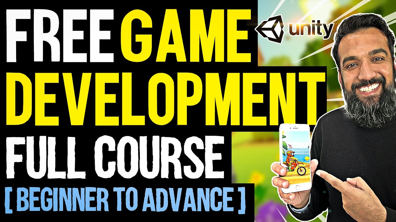 GAME DEVELOPMENT (Full Course) | Beginner to Advance – Unity 3D in 2024|