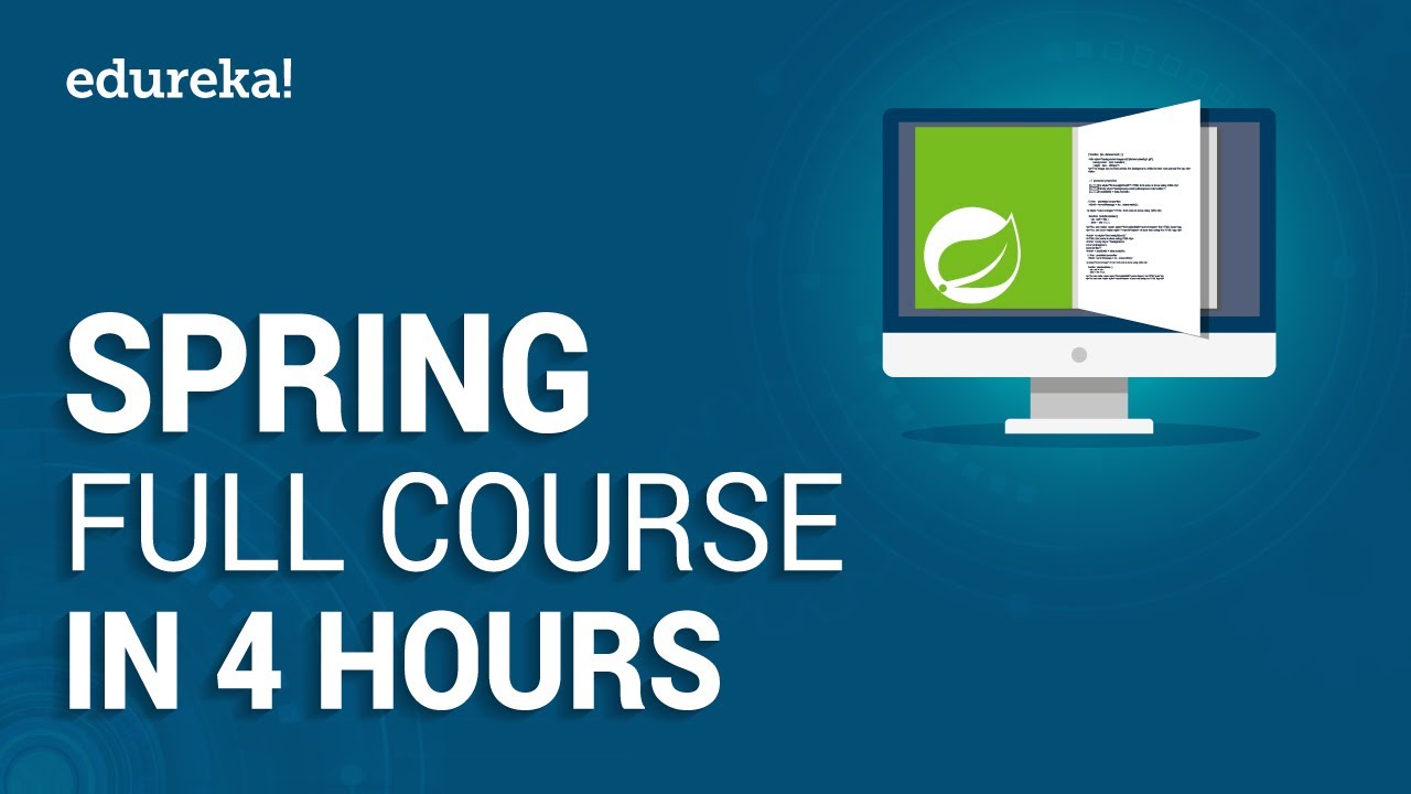 Spring Full Course – Learn Spring Framework in 4 Hours | Spring Framework Tutorial |